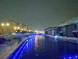 小樽運河　夜